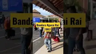 kondisi bandara Ngurai Rai Bali#shorts
