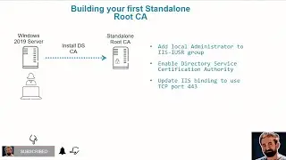 Building your first  standalone Root CA
