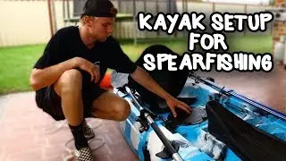 Kayak Setup For Spearfishing (Basic but convenient setup)