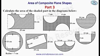 Area of Composite Plane Shapes