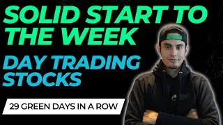 Day Trading Tesla | 29 Day Green Streak | LIVE Trading Recap | $TSLA