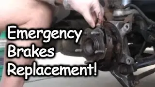 Emergency Brakes/Parking Brakes Replacement Nissan Altima