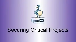 Securing Critical Projects WG Bi-Weekly (July 13 2023)