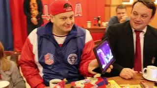 Акция добра #VDOBRA - 02.02.2020 А.Лубянский , Е.Михальченко #спорт #ЦСКА #Обучение теннису