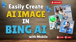 Easily Create Ai Images with mobile | Bing Tutorial | #aiimages #tricks #tutorials