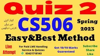 CS506 Quiz 2 Solution Spring 2023 100% Verified Answers