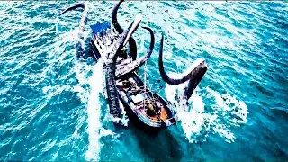 深海突然涌出巨型章鱼把货船吞噬！【深海大鱼 Monster of the Deep】| 灾难/冒险 | 经典大本营