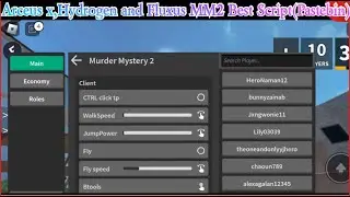 Arceus x,Hydrogen and Fluxus Best MM2( Muder Mystery 2)[EVENT❄️] Roblox Script(Pastebin)