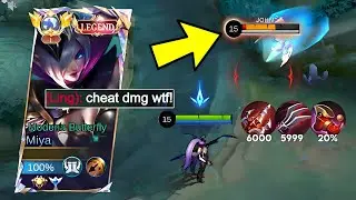 MIYA GUIDE TO BURST META LING IN 1 SEC!😱 THIS BUILD DAMAGE IS INSANE (must try) Miya Best Build 2024