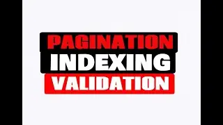 LEARN INDEXING TO UNDERSTAND PAGINATION
