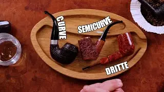 Straight, curved and semi-curved tobacco pipes: What are the differences?