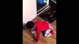 Dillon pranked by toy poop