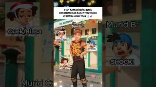 Satpam mengeluarkan bakat terpendam-nya 🕺