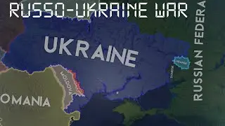 Hoi4 Russo-Ukraine war timelapse 2022-2024