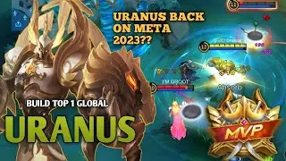 Auto MVP‼️Uranus Buffed Is OP |Uranus Build Tersakit & Terkeras New Patch 2023
