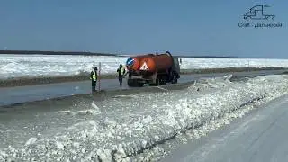 Long-distance on DV, route the same Khabarovsk-Yakutsk, March 2019g.