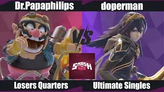 Smash the Hype - Dr. Papahilips (Wario, Joker, Olimar) vs doperman (Lucina) LQ - SSBU