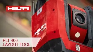 Hilti PLT 400-2 Total Station for jobsite layout - Features and Benefits