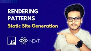 Ep3 Static site generation (SSG) with and without data | Rendering Patterns | Next.js | ReactJs