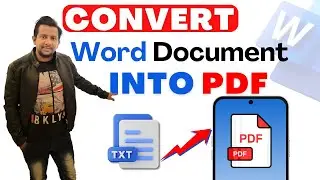 How To Convert Word Document into PDF in Android | How to Convert Docx to PDF in Mobile