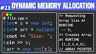 Dynamic Memory Allocation in C++