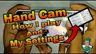 Hand cam ! How i play and my settings !! Rules of survival mobile gameplay