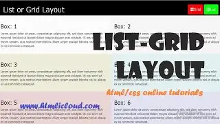 JOBKEY | List-Grid Layout | html/css |