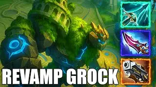 Revamp Grock Tutorial & Gameplay 2025 (S37) Skills, Combo, Tips, Item Builds, Mobile Legends, MLBB