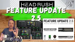 HeadRush Feature Update 2.5