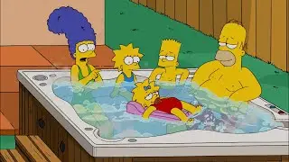 Come On Man Baptize Your Buns - The Simpsons