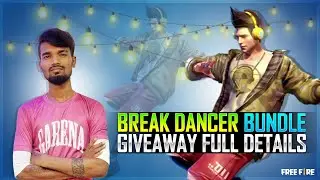 How To Get Permanent Breakdancer Bundle Giveaway Tamil | Free Fire Extremathon | Gaming Tamizhan