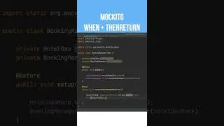 Use When and ThenReturn with Mockito #Mockito #unittesting
