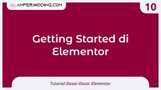 Getting Started di Elementor