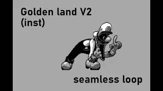 Golden land V2 instrumental extended 1 hour FNF Mario's Madness V2