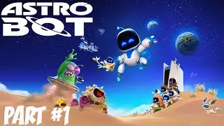 Astro Bot - Part 1: Intro, Sky Garden + Az-Tech Trail 100% Complete! (Gorilla Nebula)