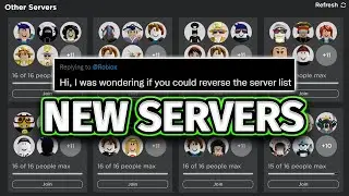 New Roblox server update IS HERE...