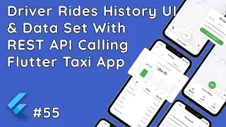 Flutter App: All Rides List UI for Drivers with API Calling #55 