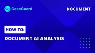 How to automatically redact Personally Identifiable Info from documents using AI | CaseGuard Studio