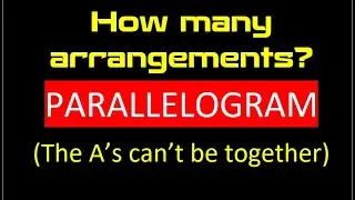 Permutations and arrangements with restrictions: A nice example