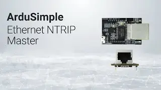 Ethernet NTRIP Master from ArduSimple. Ethernet functionality to Serial Port devices.