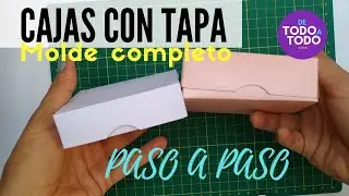 ✔️How to make BOXES with a lid and a full mold? 👉Explanation for the desired size.