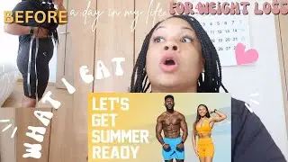 I LOST 12 LBS IN 2 WEEKS! WHAT I EAT IN A DAY + WORKOUT WITH ME| JUICE & TOYA SUMMER READY 2023!   H