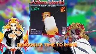 Rengoku Is A Really GOOD Progressive Unit In Anime World Tower Defense