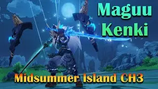 Midsummer Island CH3 | Maguu Kenki appears | Genshin Impact 1.6