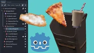 How I made a 3D Godot Rigidbody Inventory system
