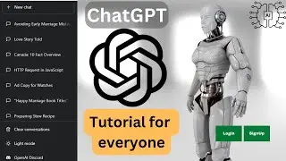How to Use ChatGPT. A Crash Course on Chat GPT for Beginners