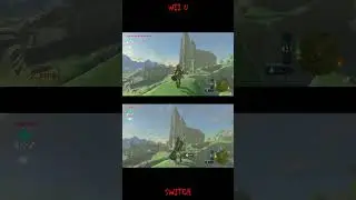 ZELDA BOTW WIIU VS SWITCH