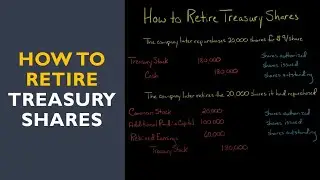 How to Retire Treasury Shares