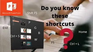 Shortcuts for PowerPoint Presentations. Keyboard commands