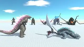 Battle Tournament : Strongest Godzilla Ever VS Ultimate Kaiju Titan - Animal Revolt Battle Simulator